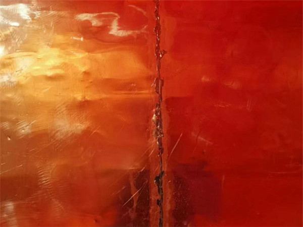 核磁共振射頻障蔽紫銅板焊接工藝